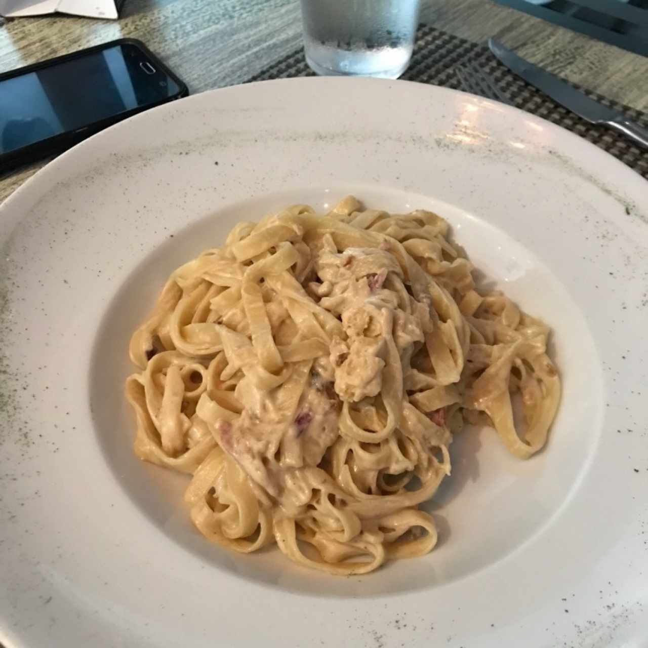 Fettuccine a la Strega