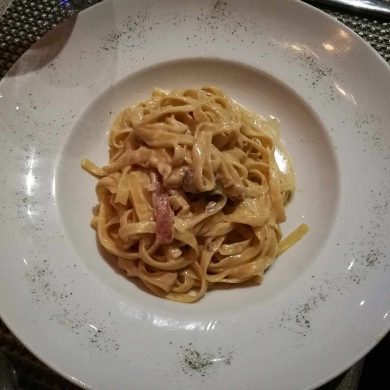 Fettuccine a la Strega

