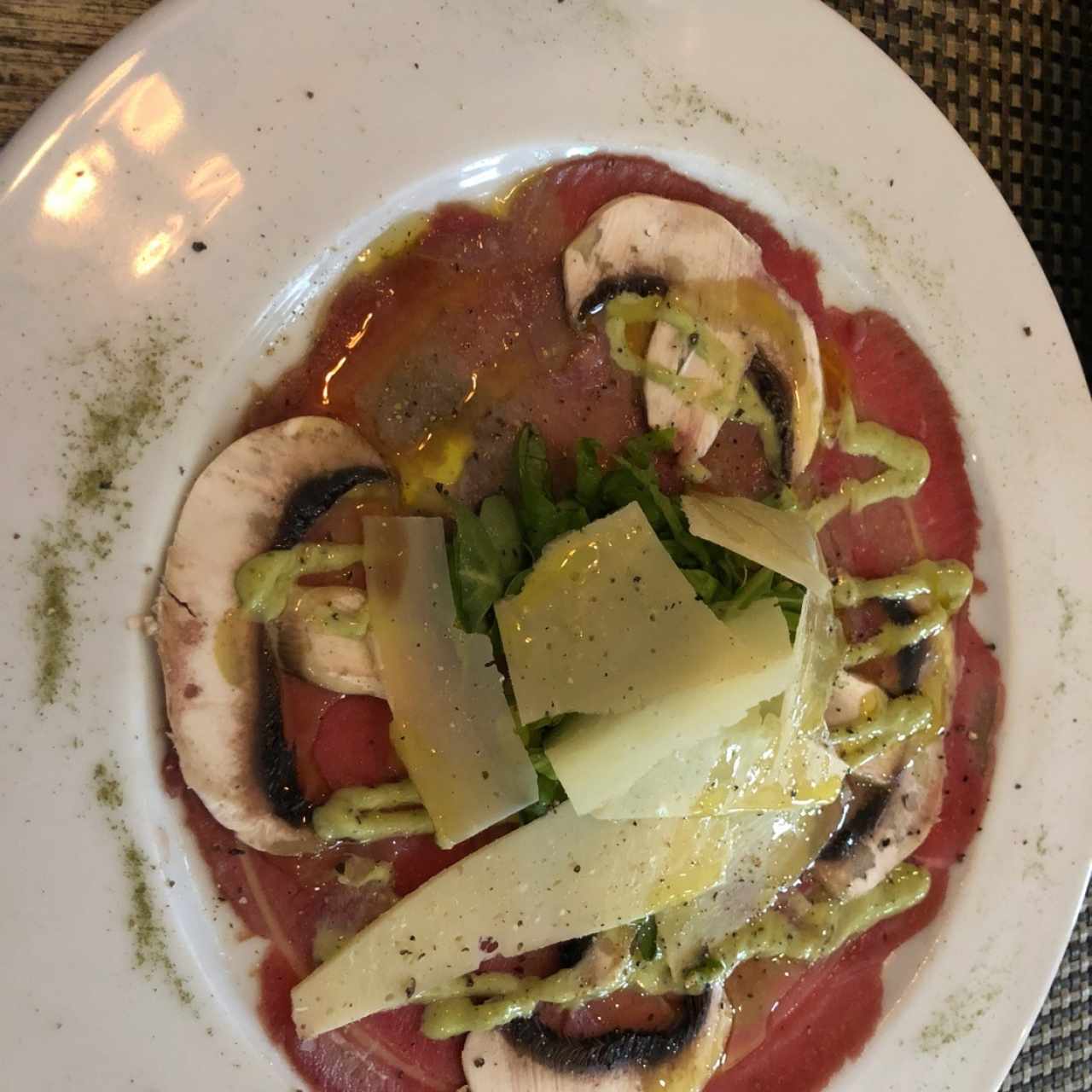 Antipasti - Carpaccio di Manzo