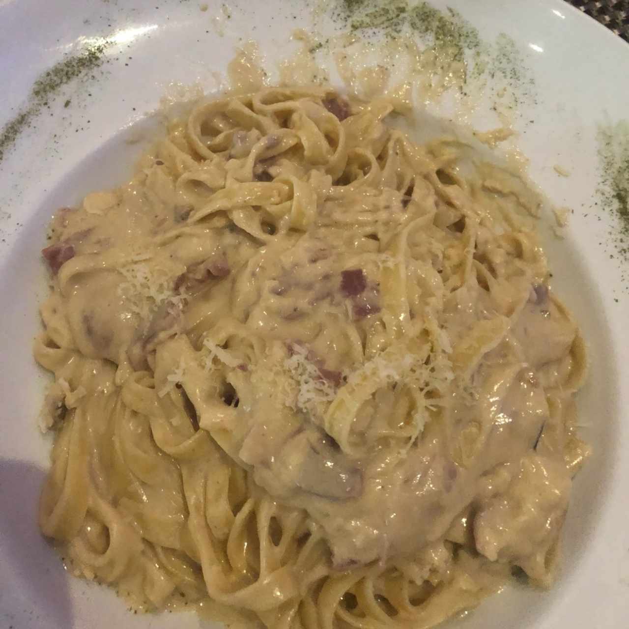 Fettuccine a la Strega