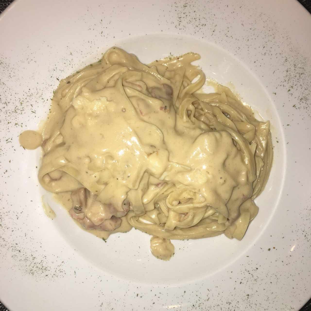 Fettuccine a la Strega