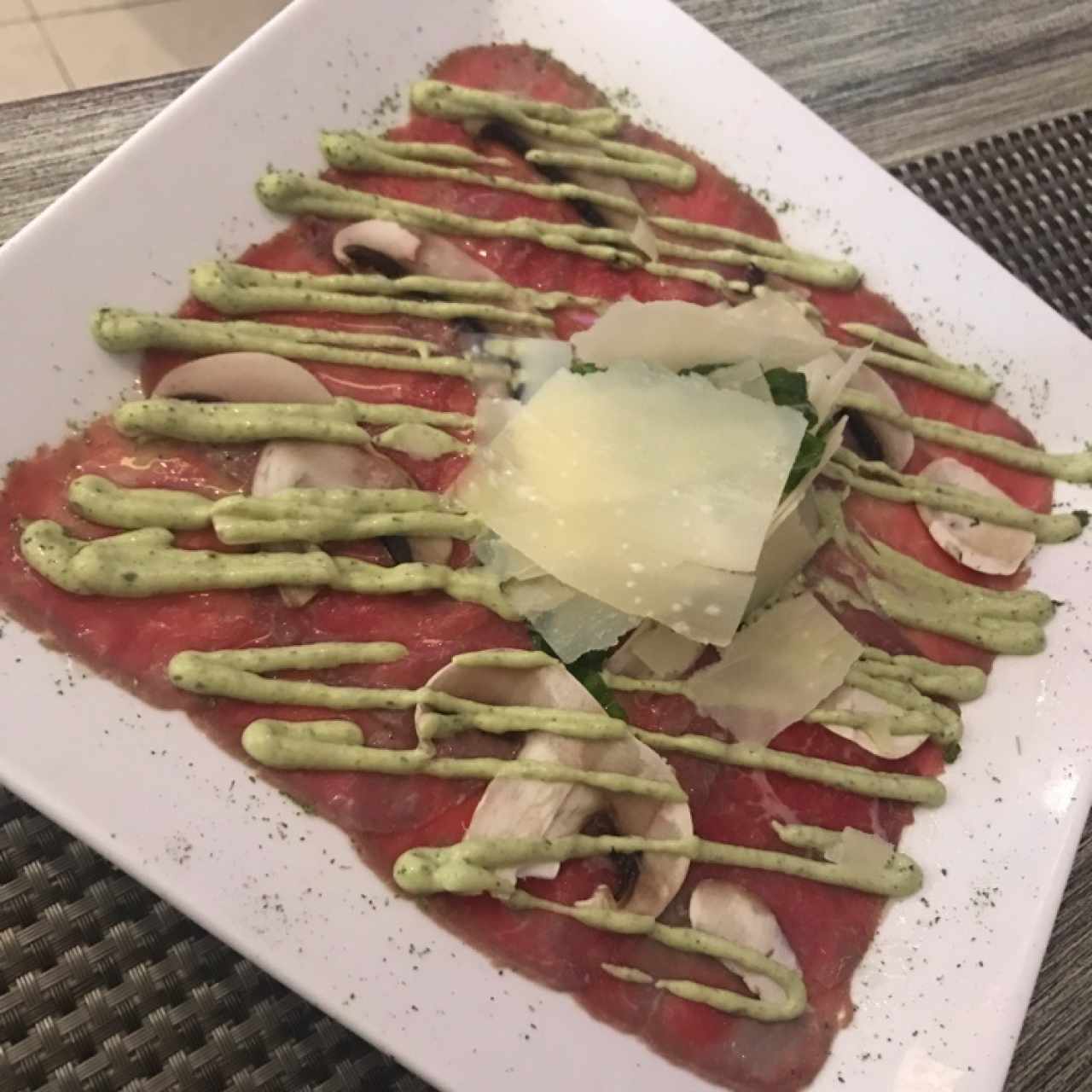 Antipasti - Carpaccio de Res