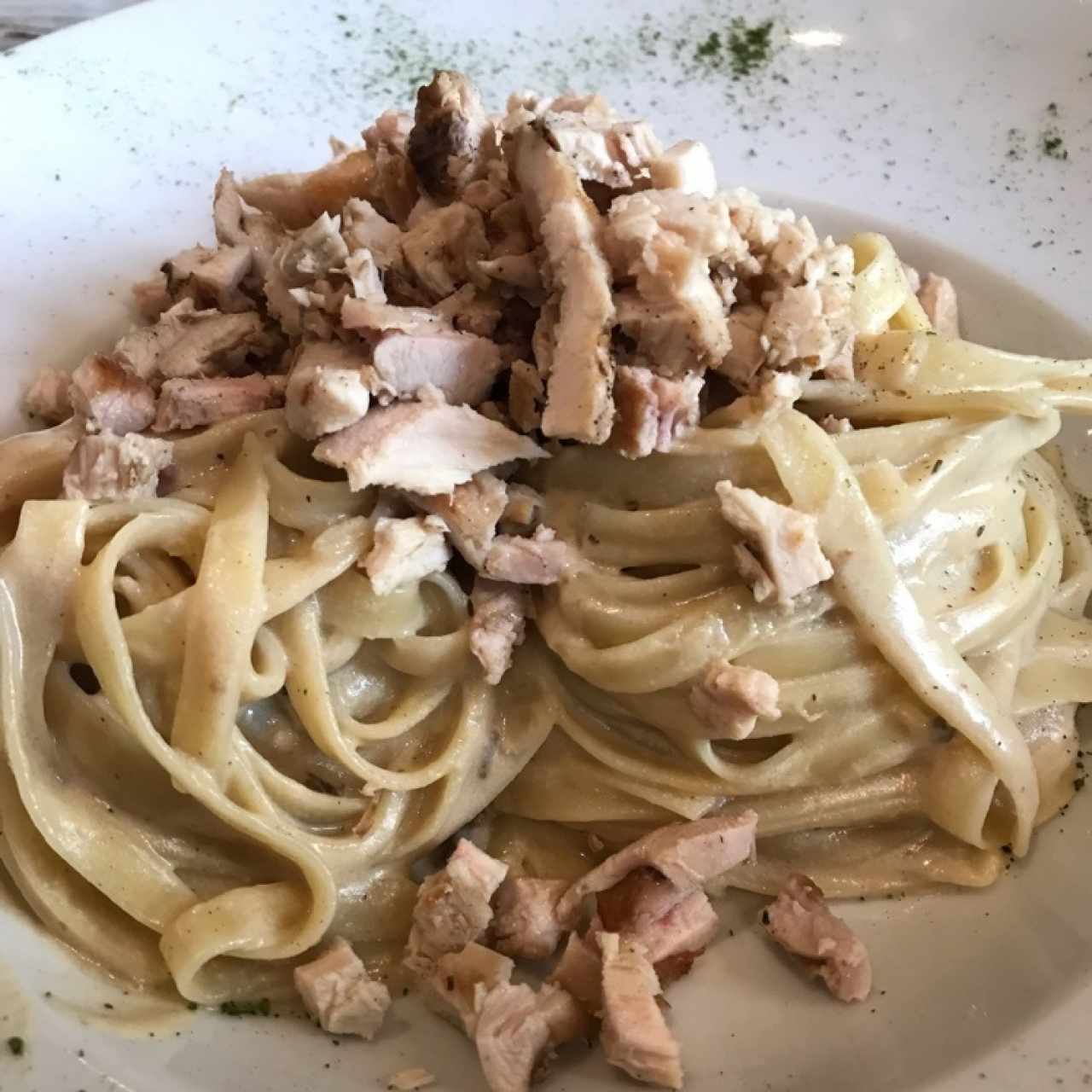 Fettuccine a la Strega