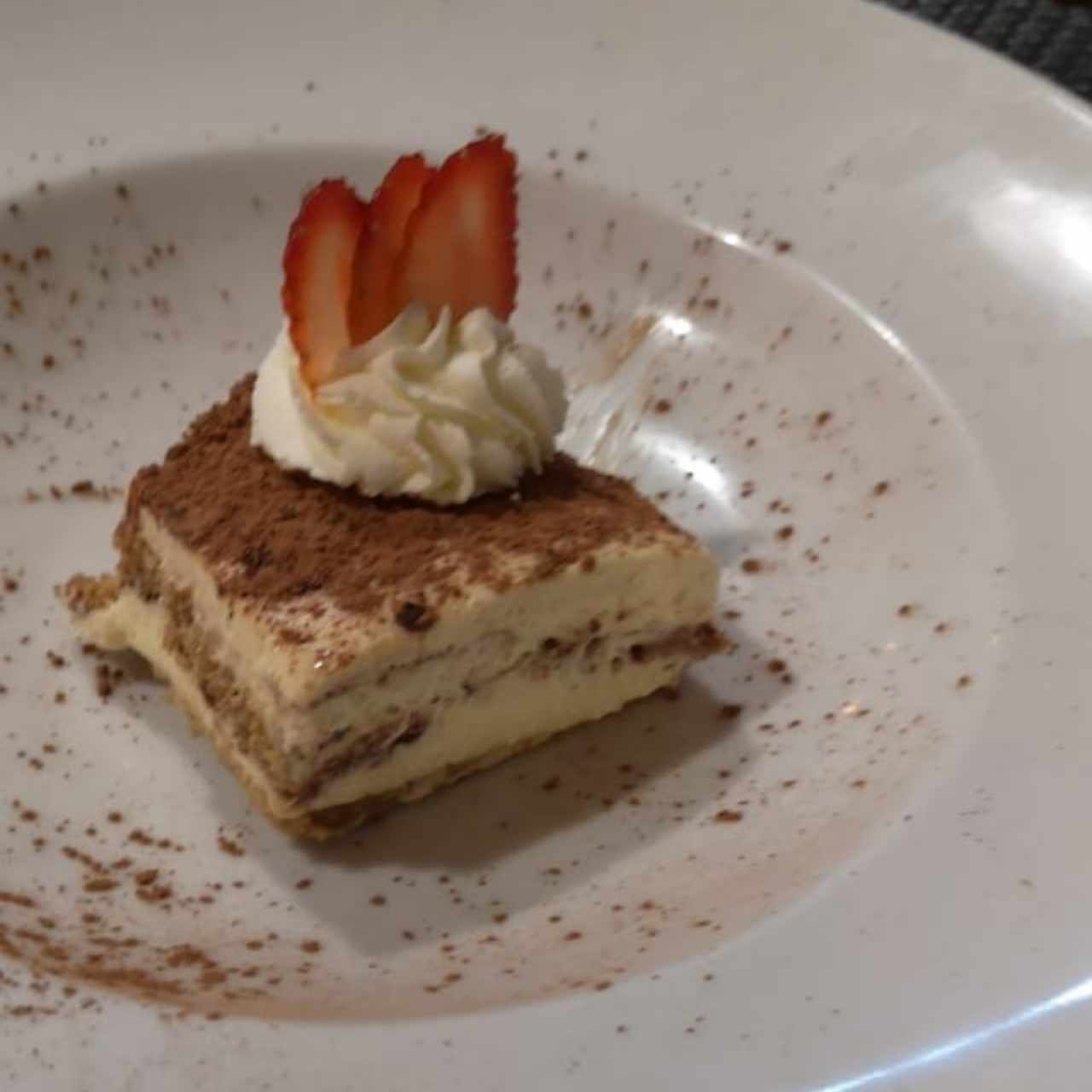 Tiramisú...