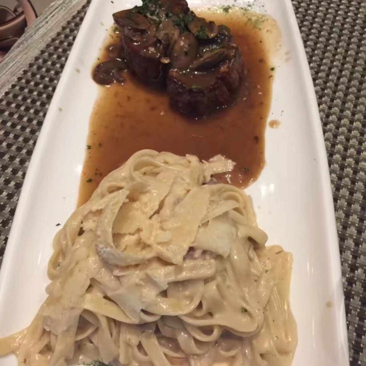 Fettuccine a la Strega