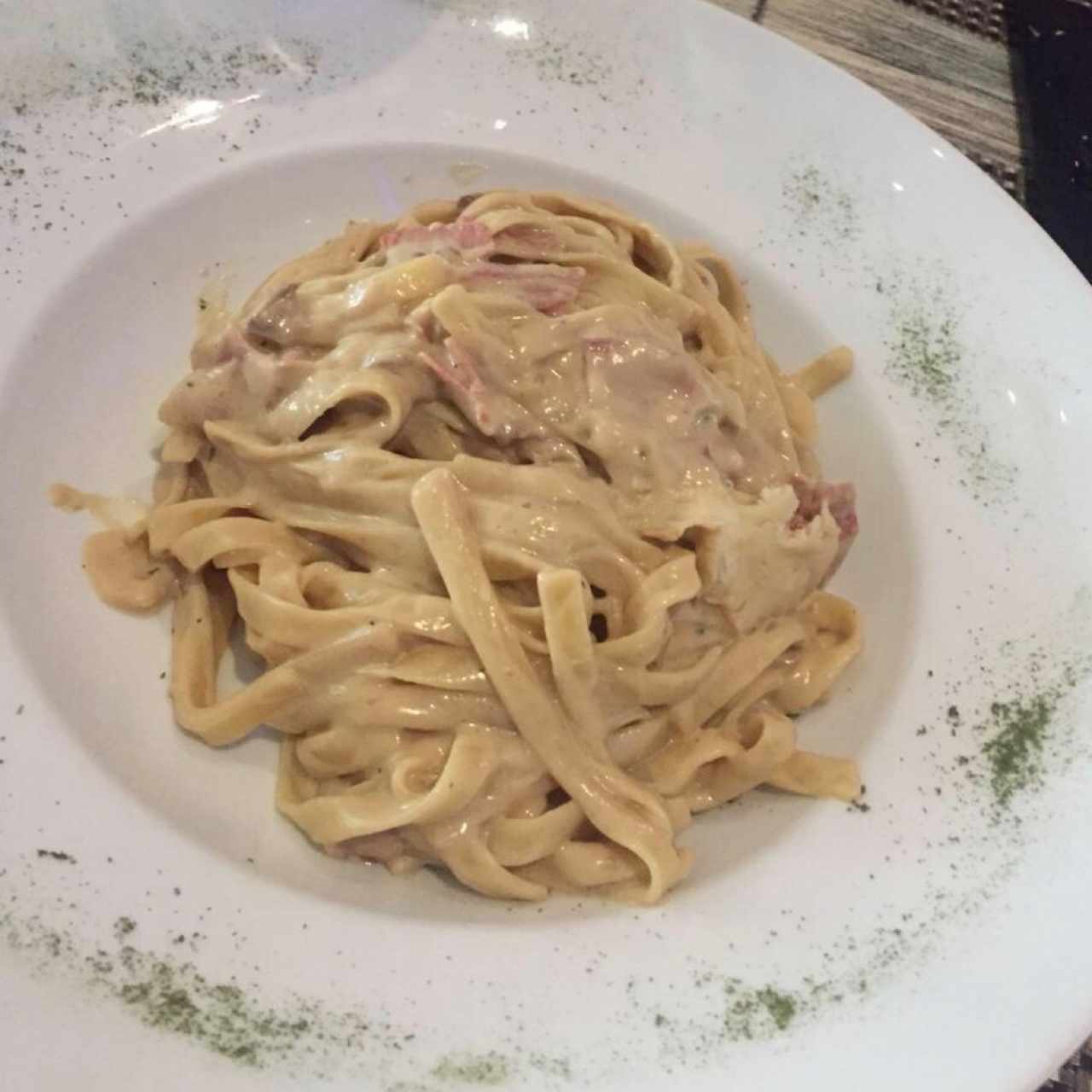 Fettuccine a la Strega