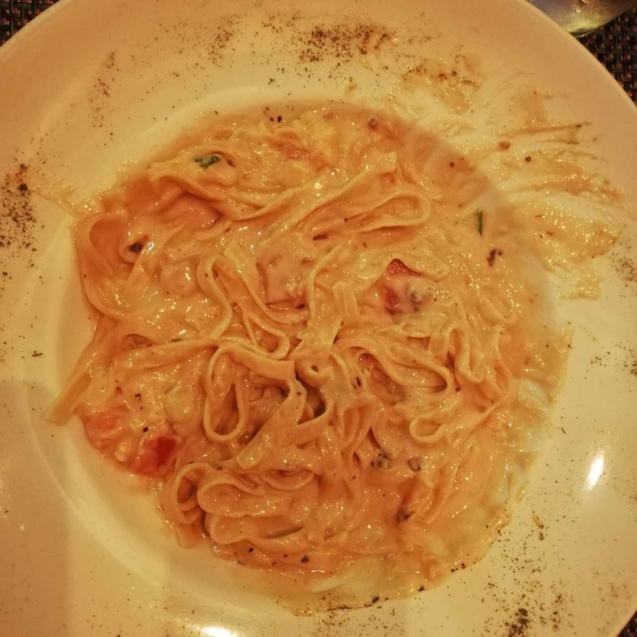 Fettuccine a la Strega