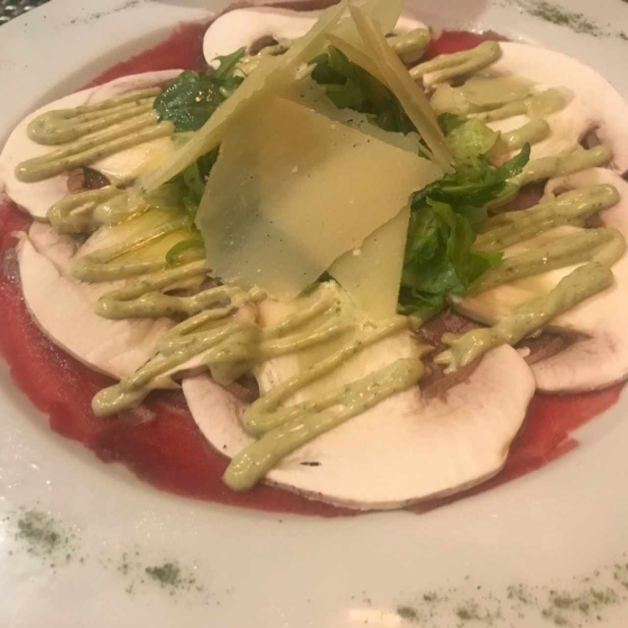 Antipasti - Carpaccio Strega