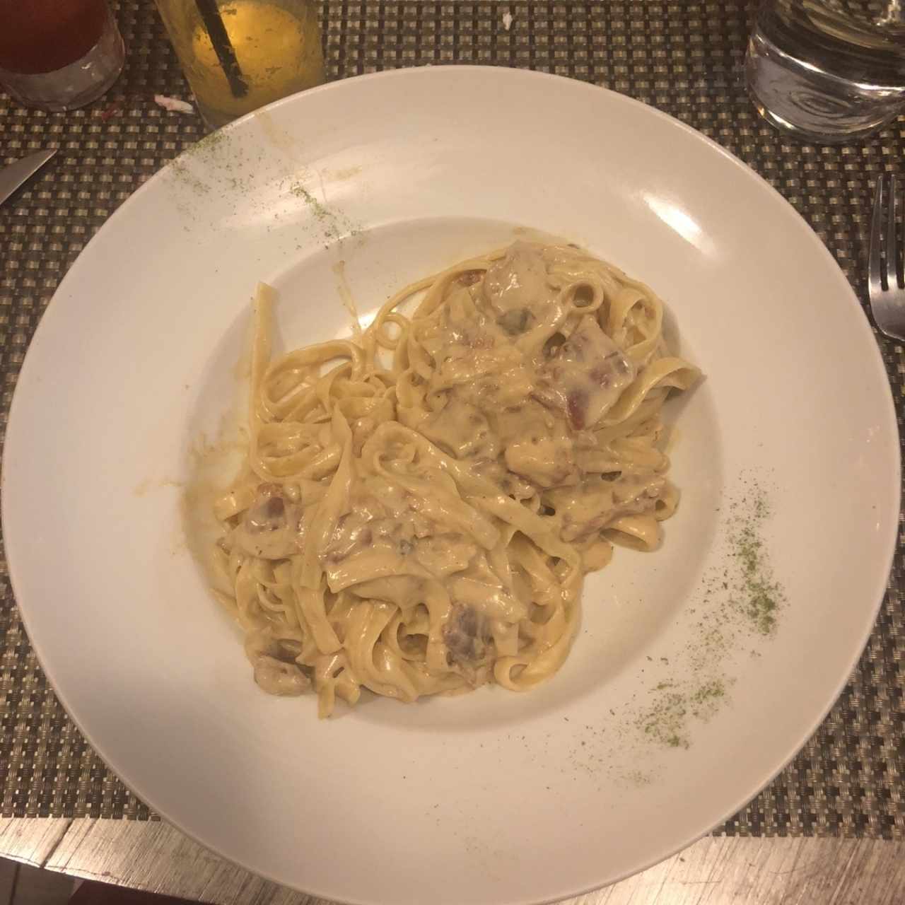 Fettuccine a la Strega