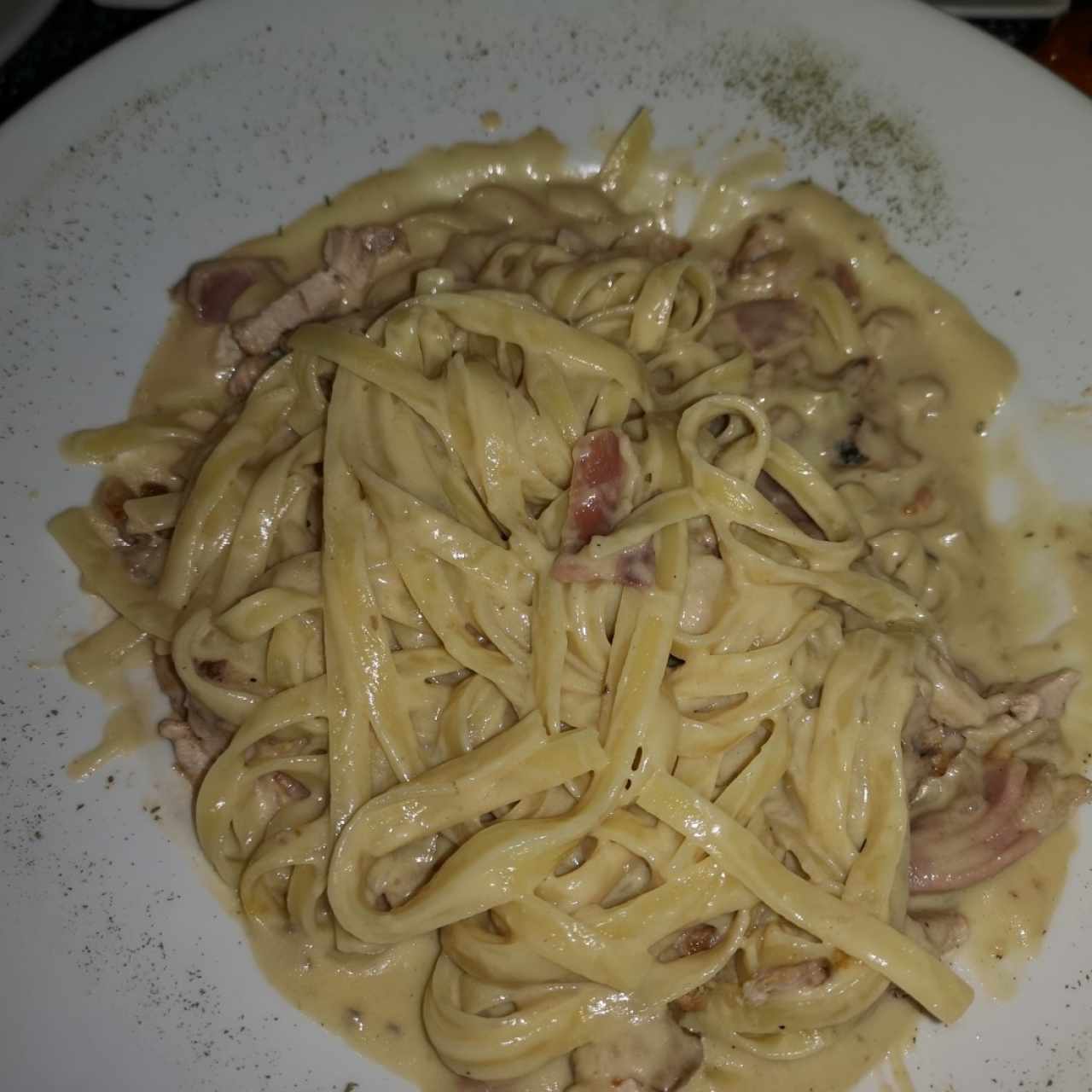 Fettuccine a la Strega