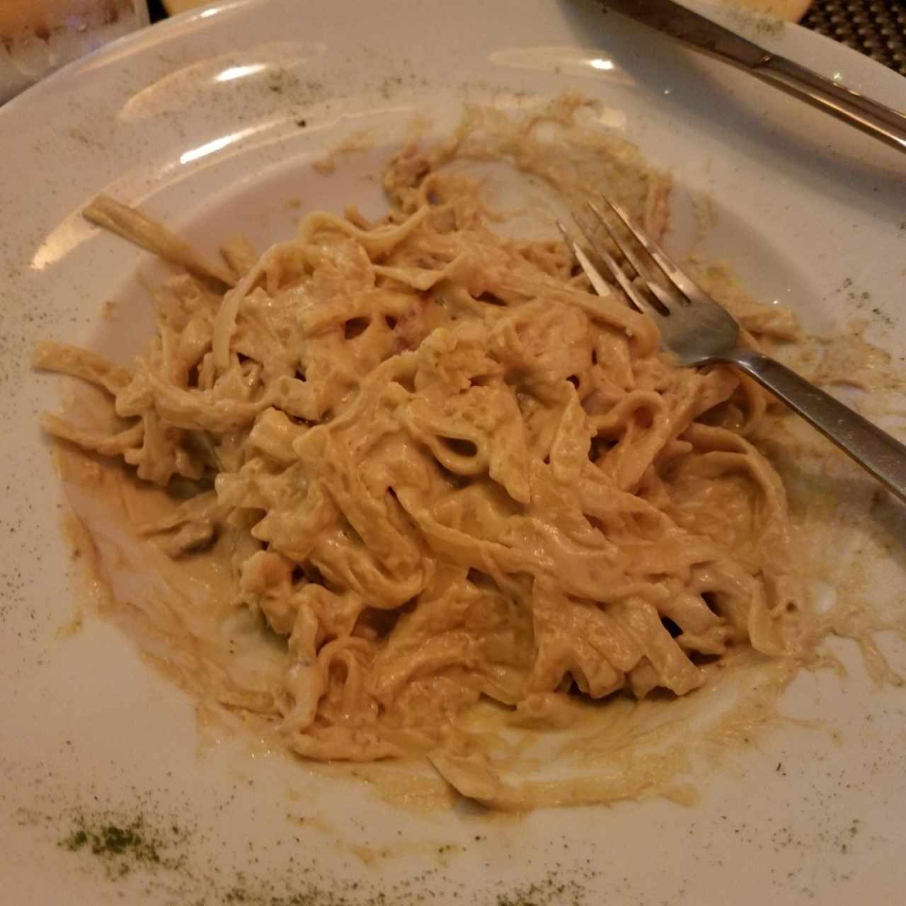 Fettuccine a la Strega