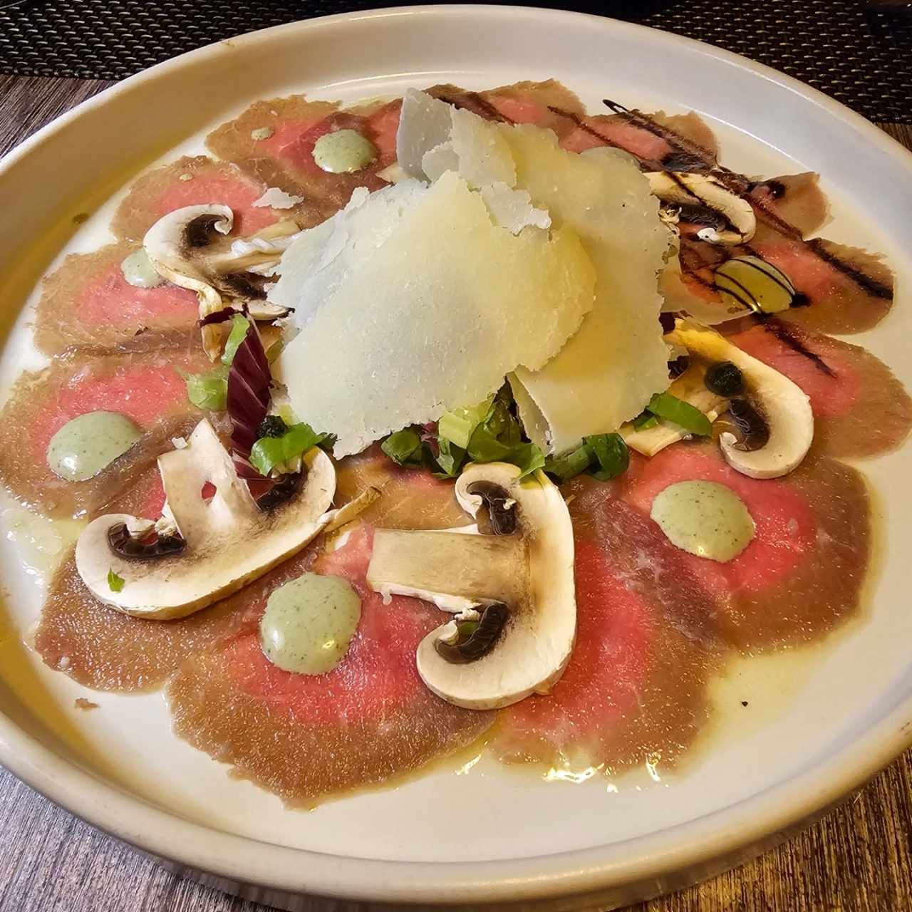 carpaccio di manzo