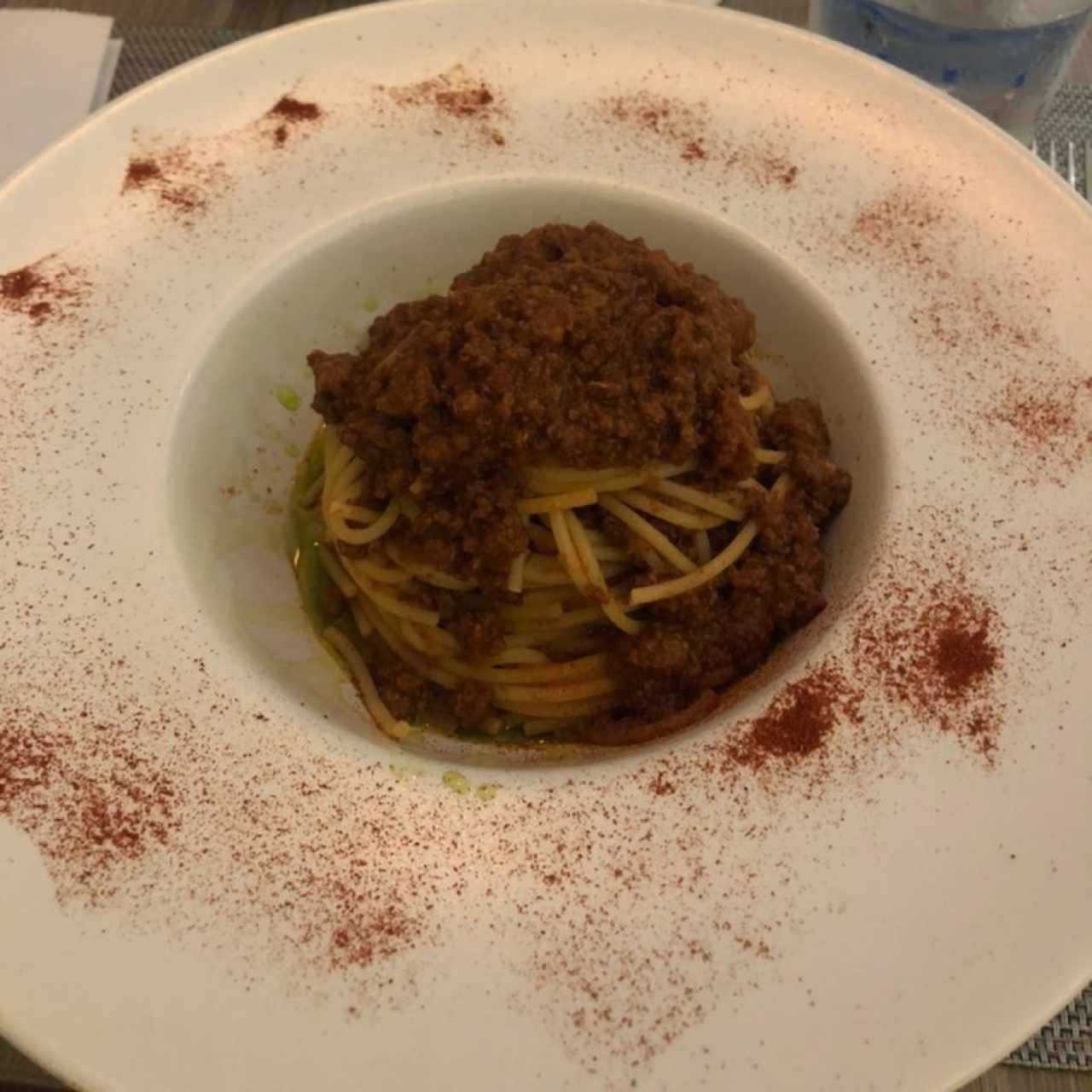 Spaghetti Bolognesa al gratén