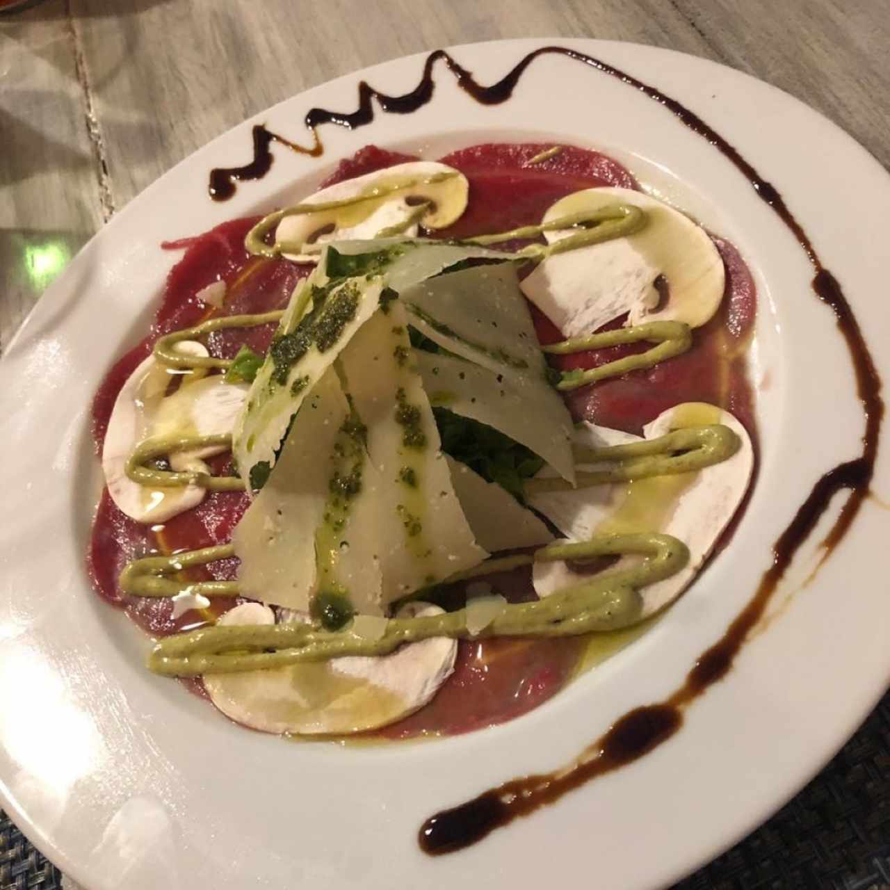 Antipasti - Carpaccio Strega