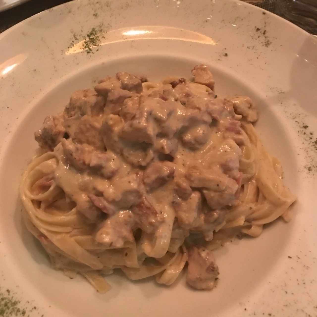 Fettuccine a la Strega