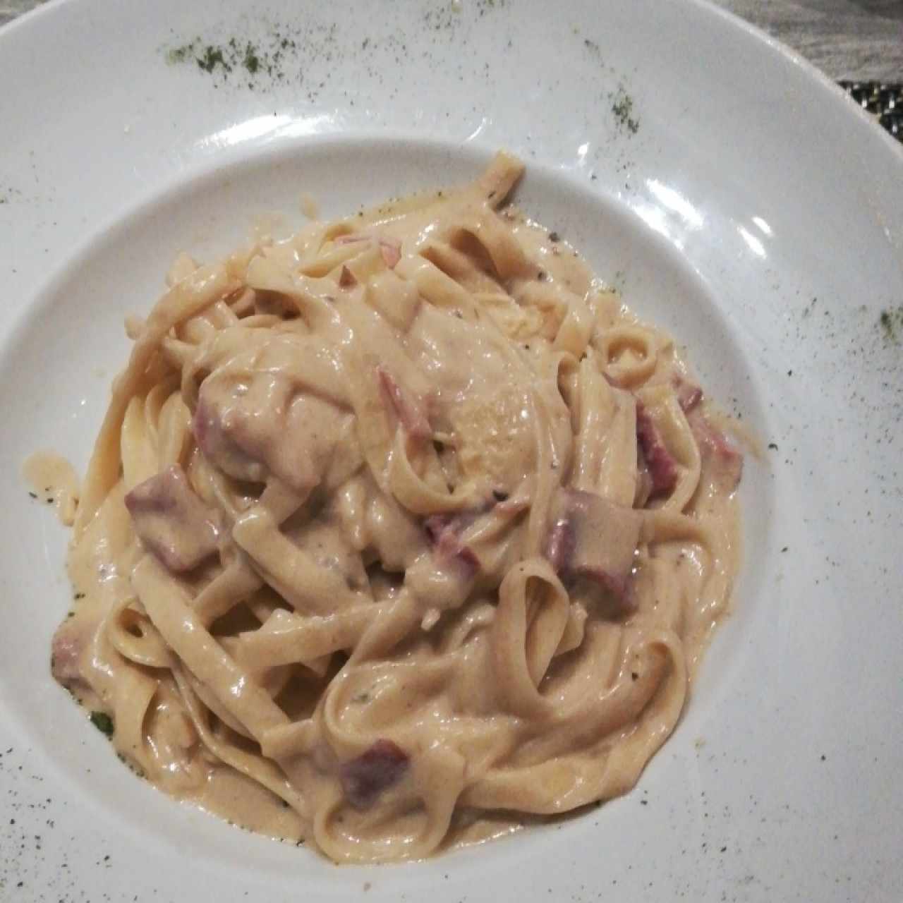 Fettuccine a la Strega