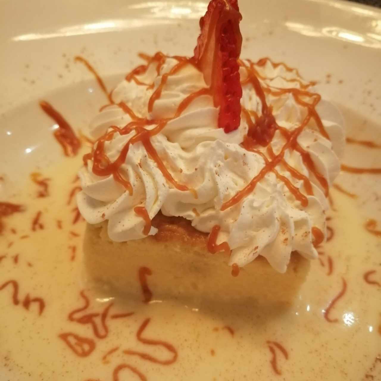 Tres leches + baileys