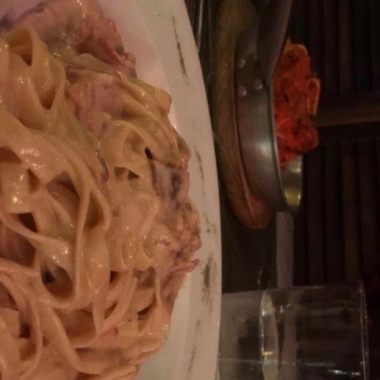 Fettuccine a la Strega 