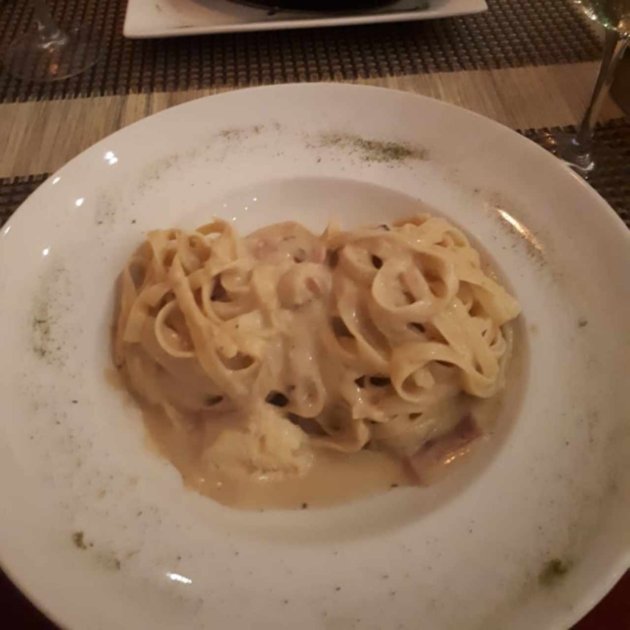 Fettuccine a la Strega