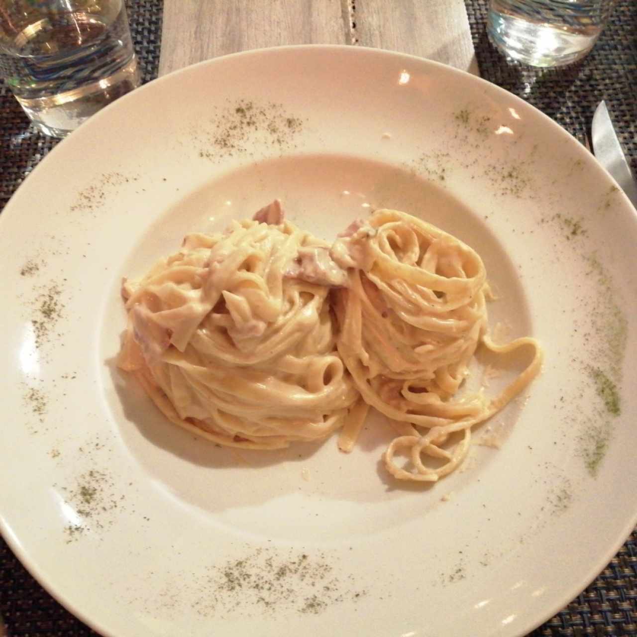 Fettuccine a la Strega