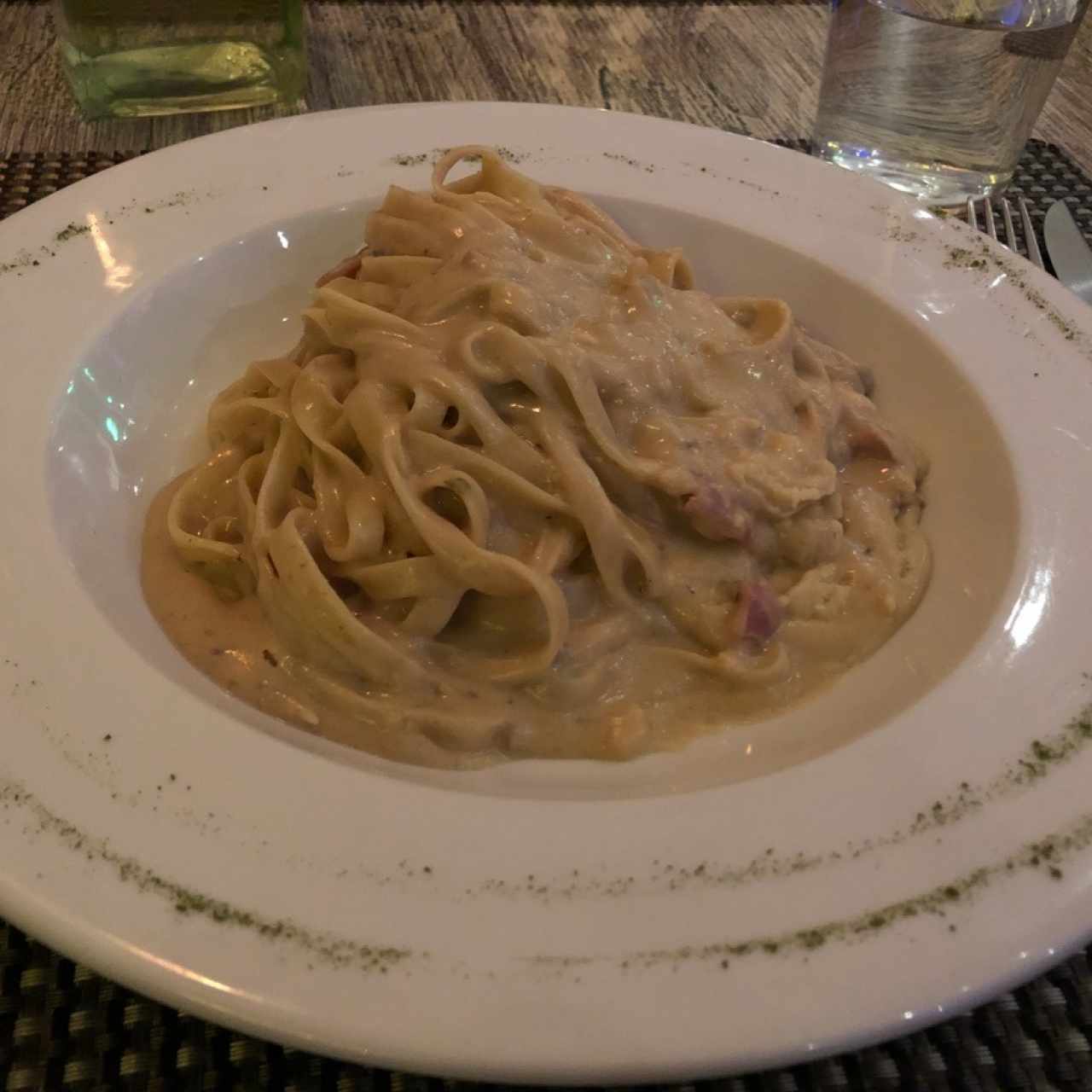 Fettuccine a la Strega