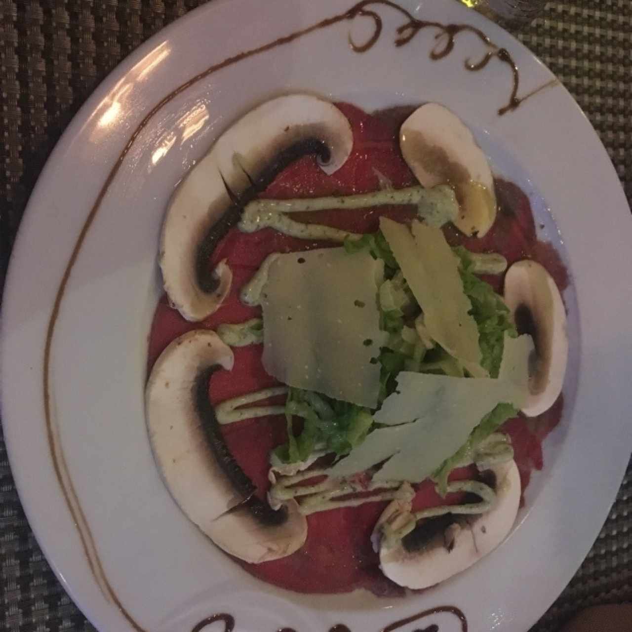 Antipasti - Carpaccio di Manzo