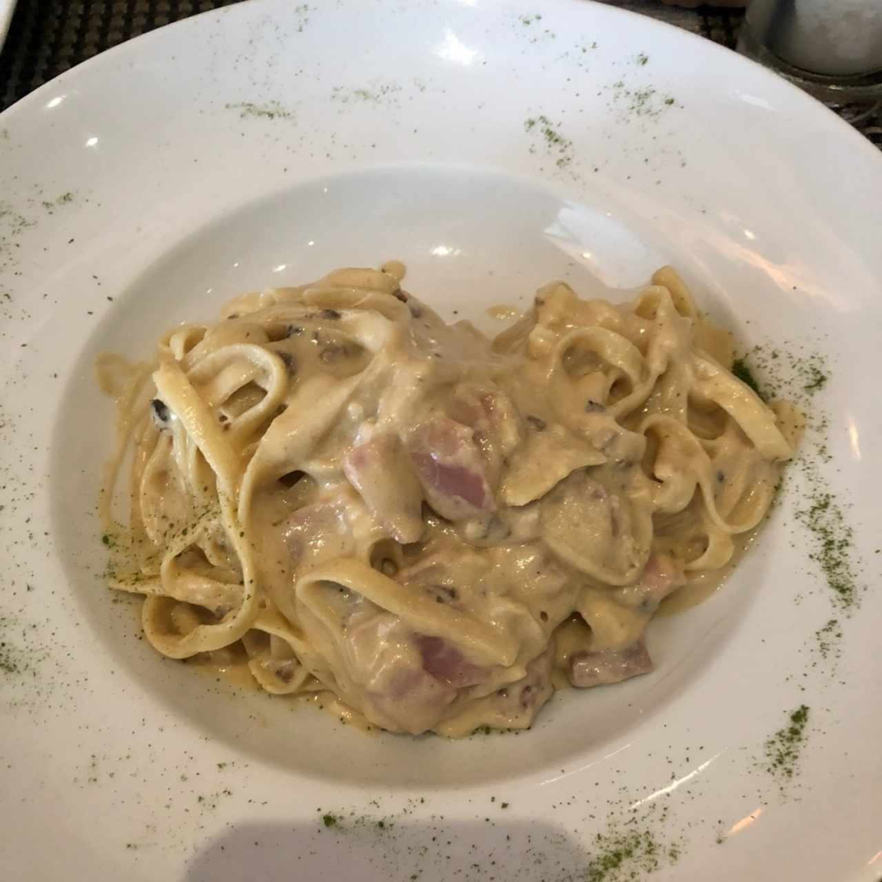 Fettuccine a la Strega