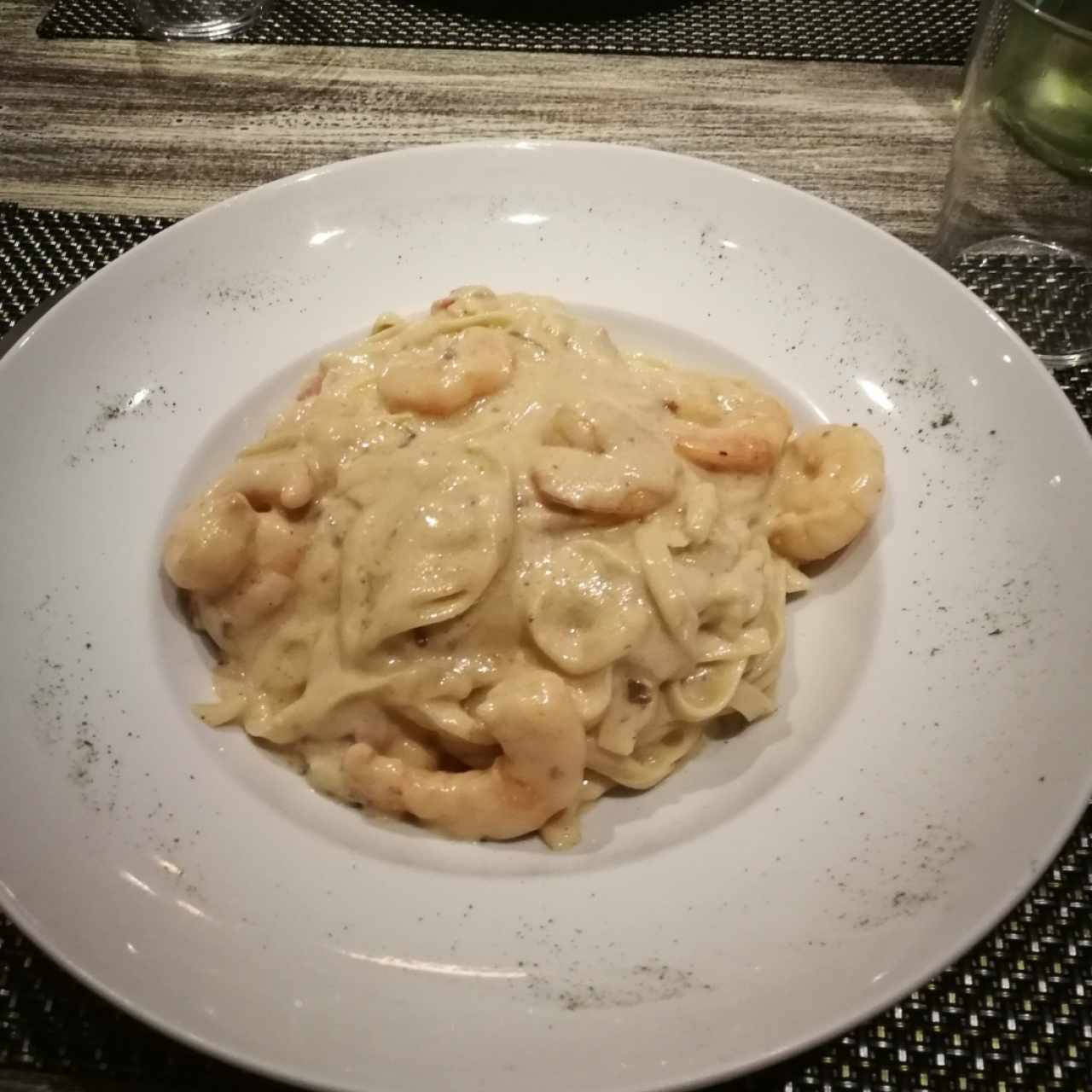 Extras - Pasta con camarones