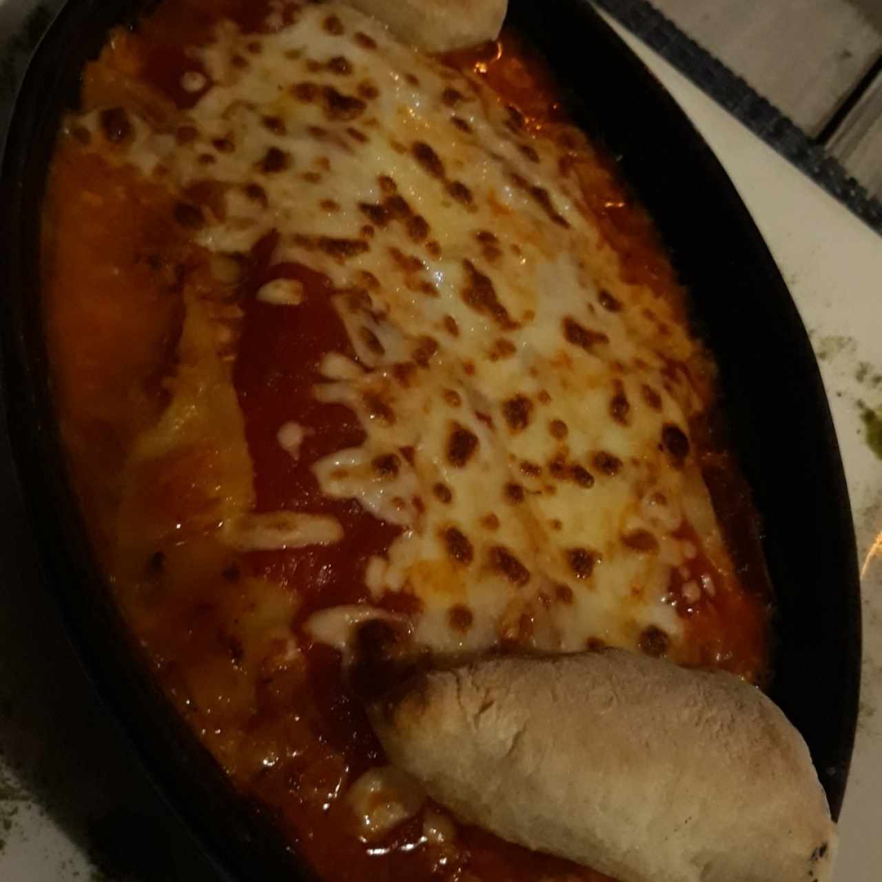 lasaña de pollo