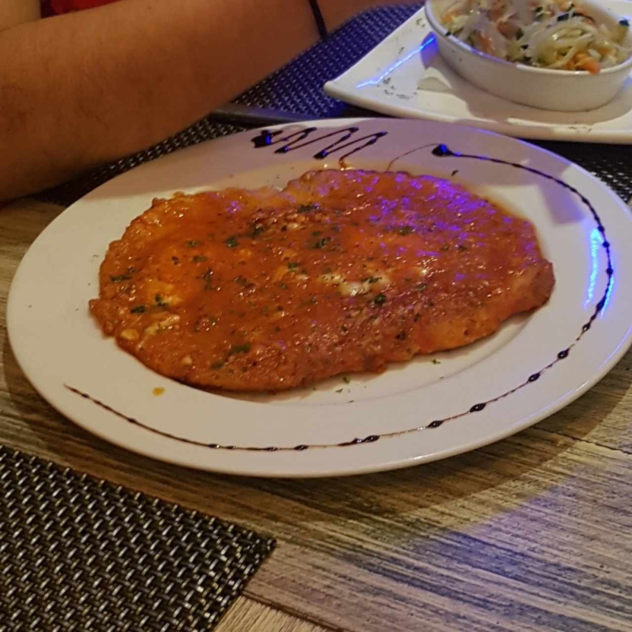 Milanesa de Pollo a la Parmesana