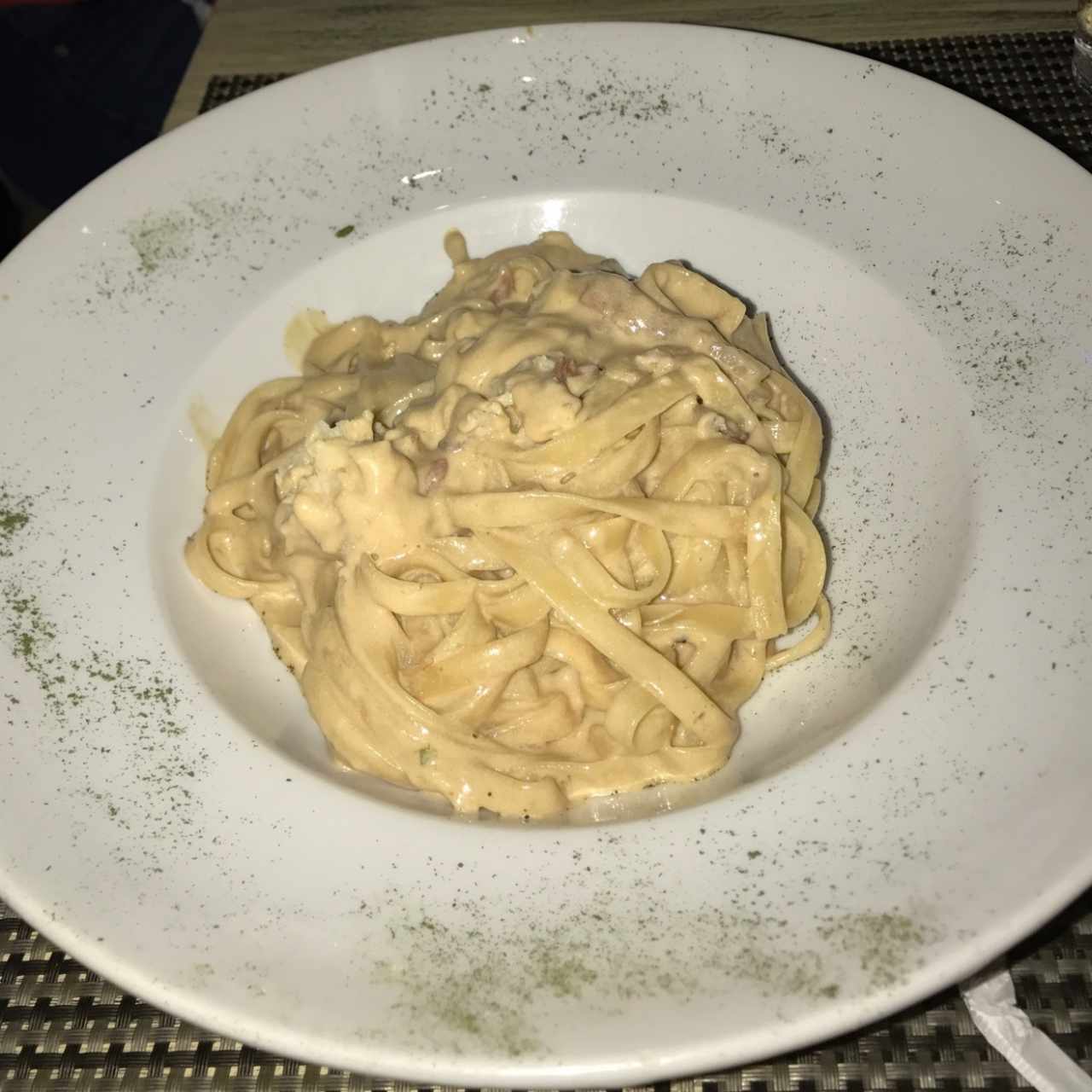 Fettuccine a la Strega