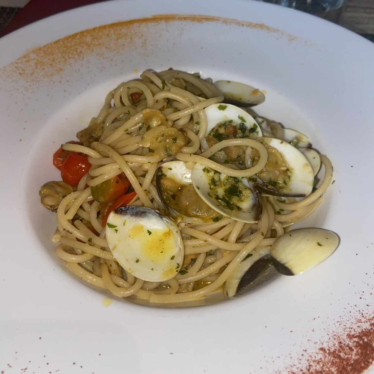 Espagueti al Vongole