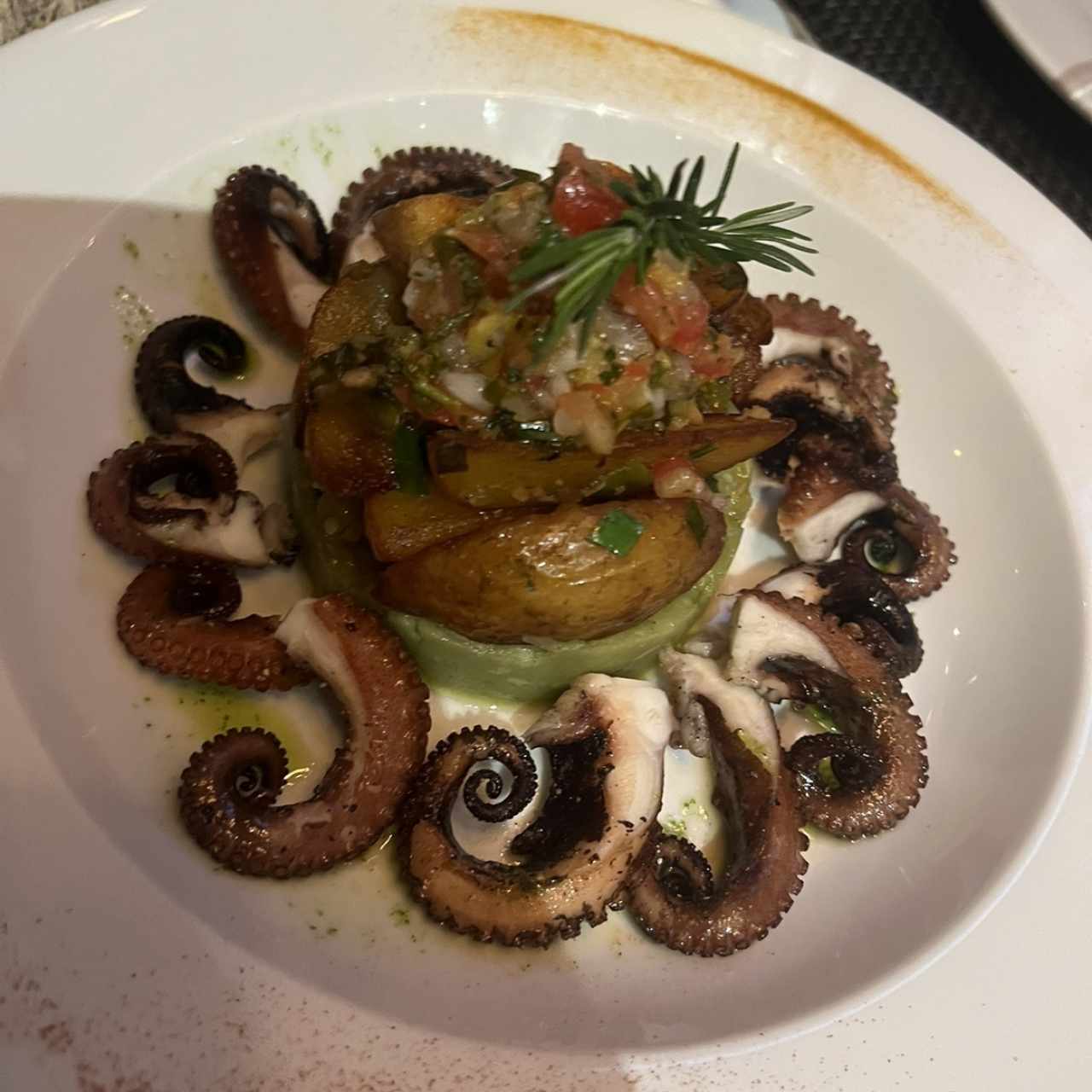 Pulpo al grill