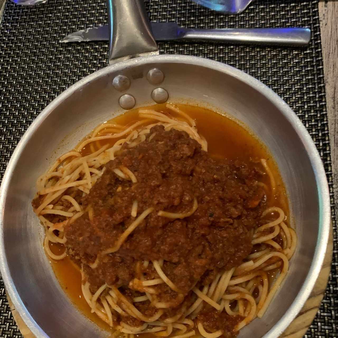 spagueti a la bolognesa