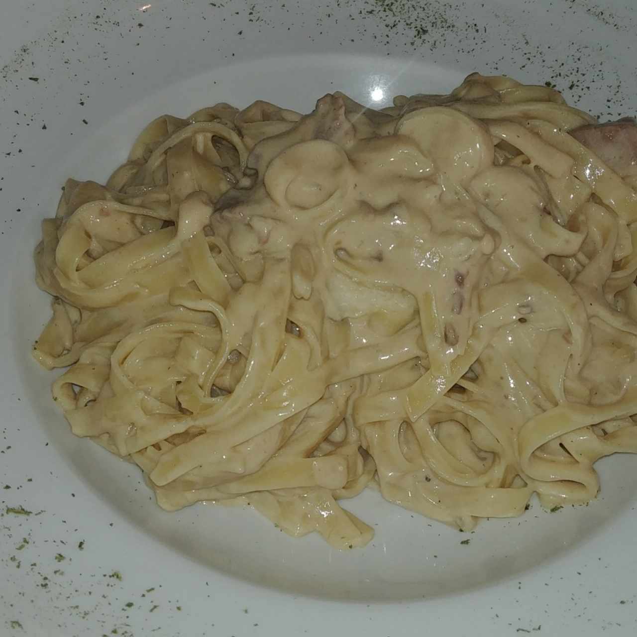 Fettuccine a la Strega