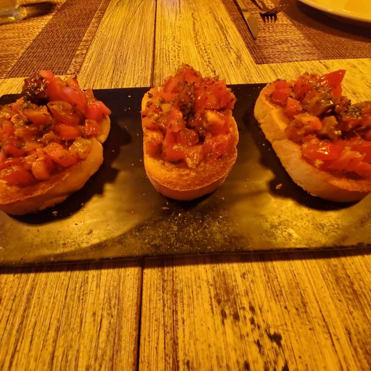 Bruschettas al Pomodoro 