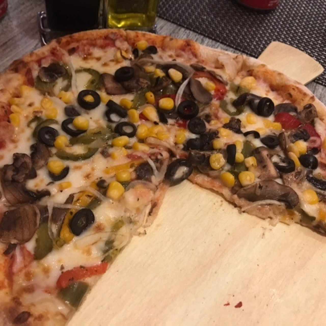 pizza vegetariana