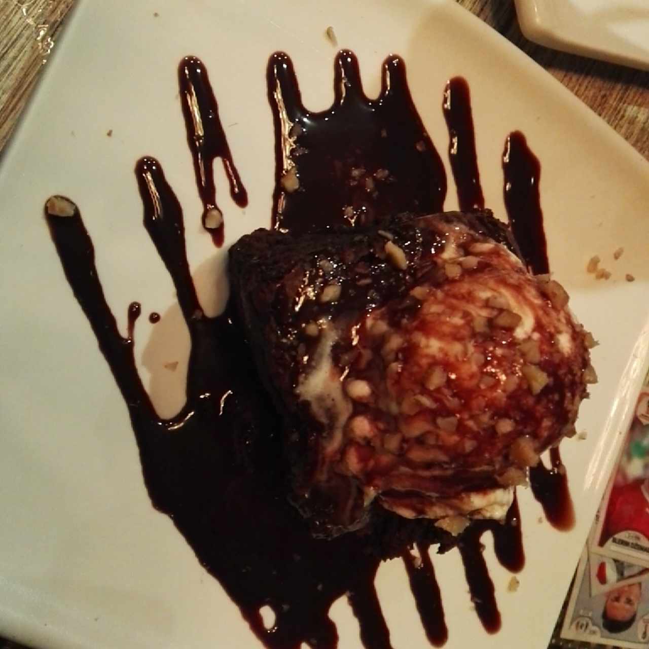 Postres - Brownie con Helado