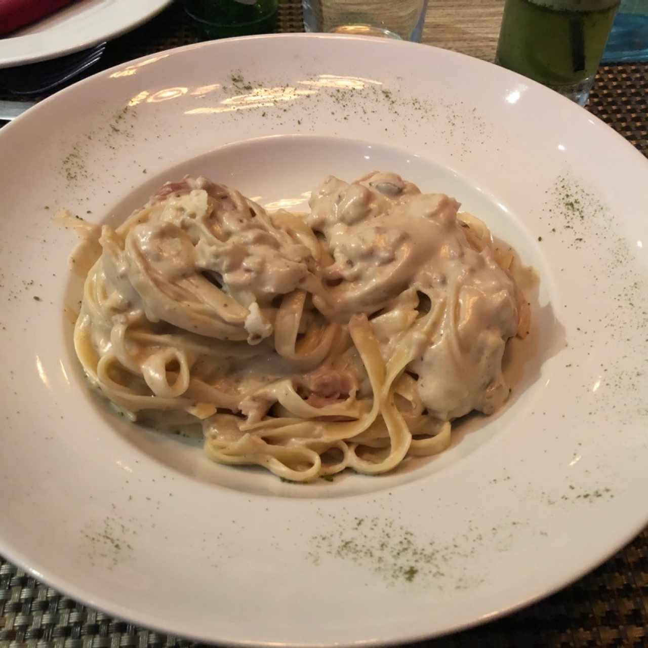 Fettuccine a la Strega