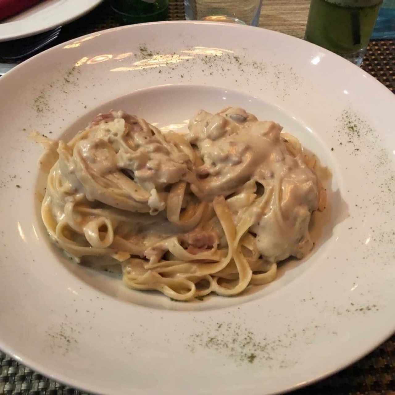 Fettuccine a la Strega