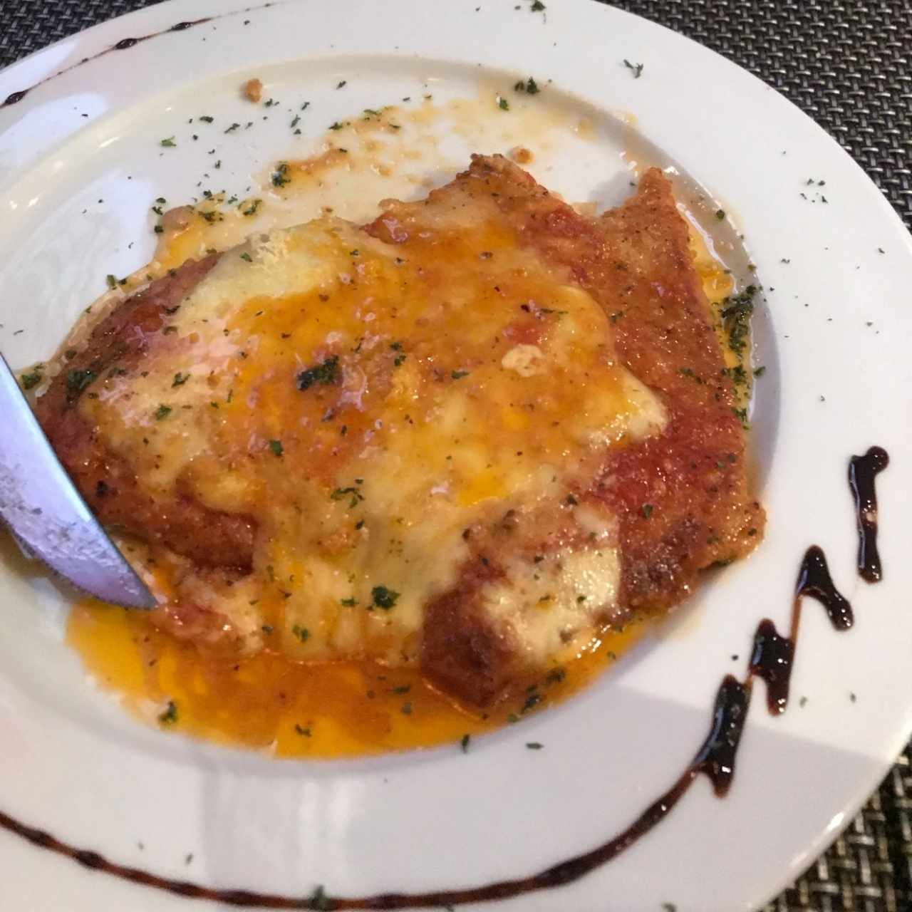 milanesa de pollo