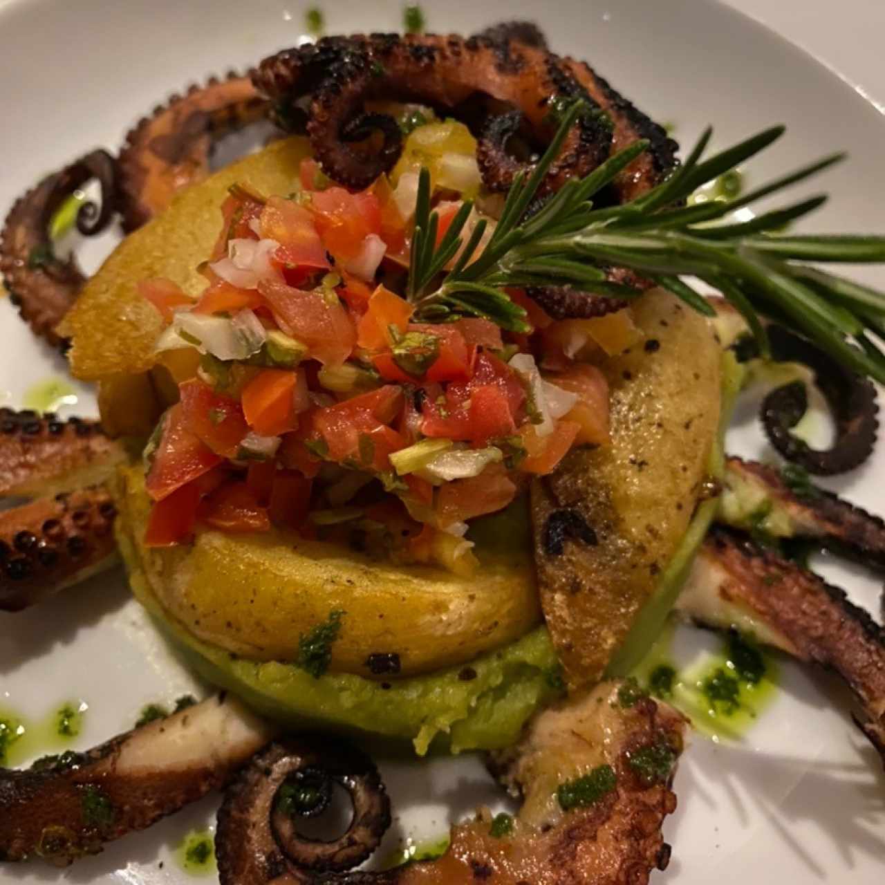 Pulpo al grill