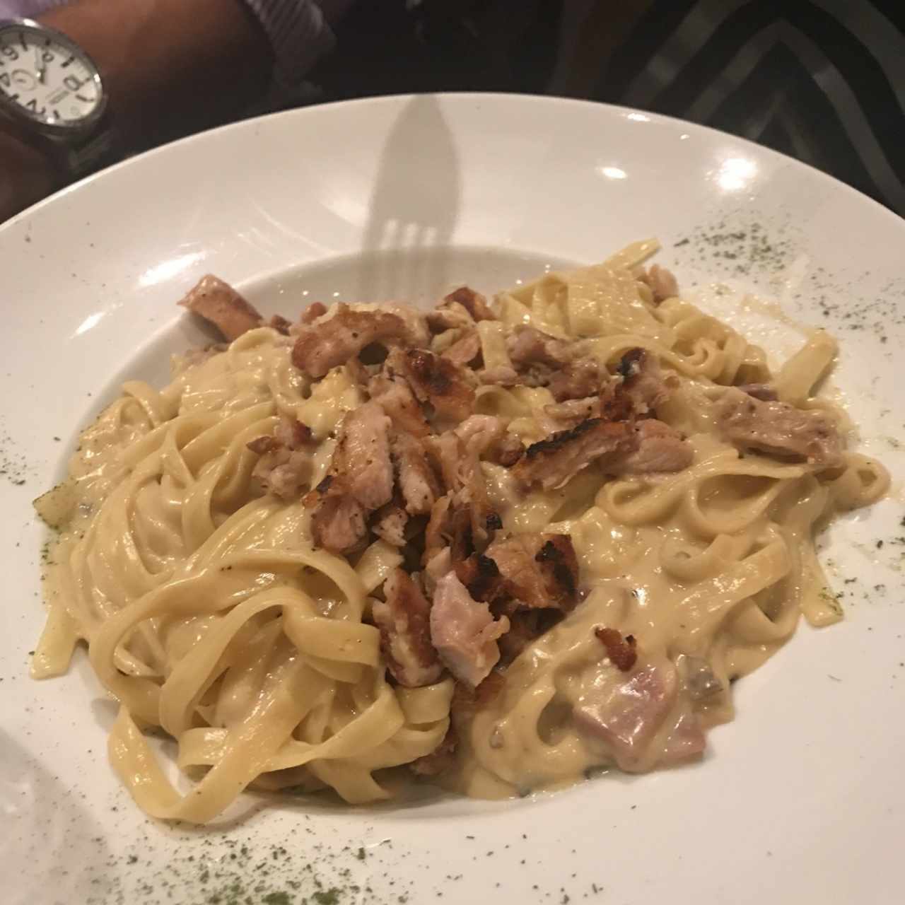 Fettuccine a la Strega