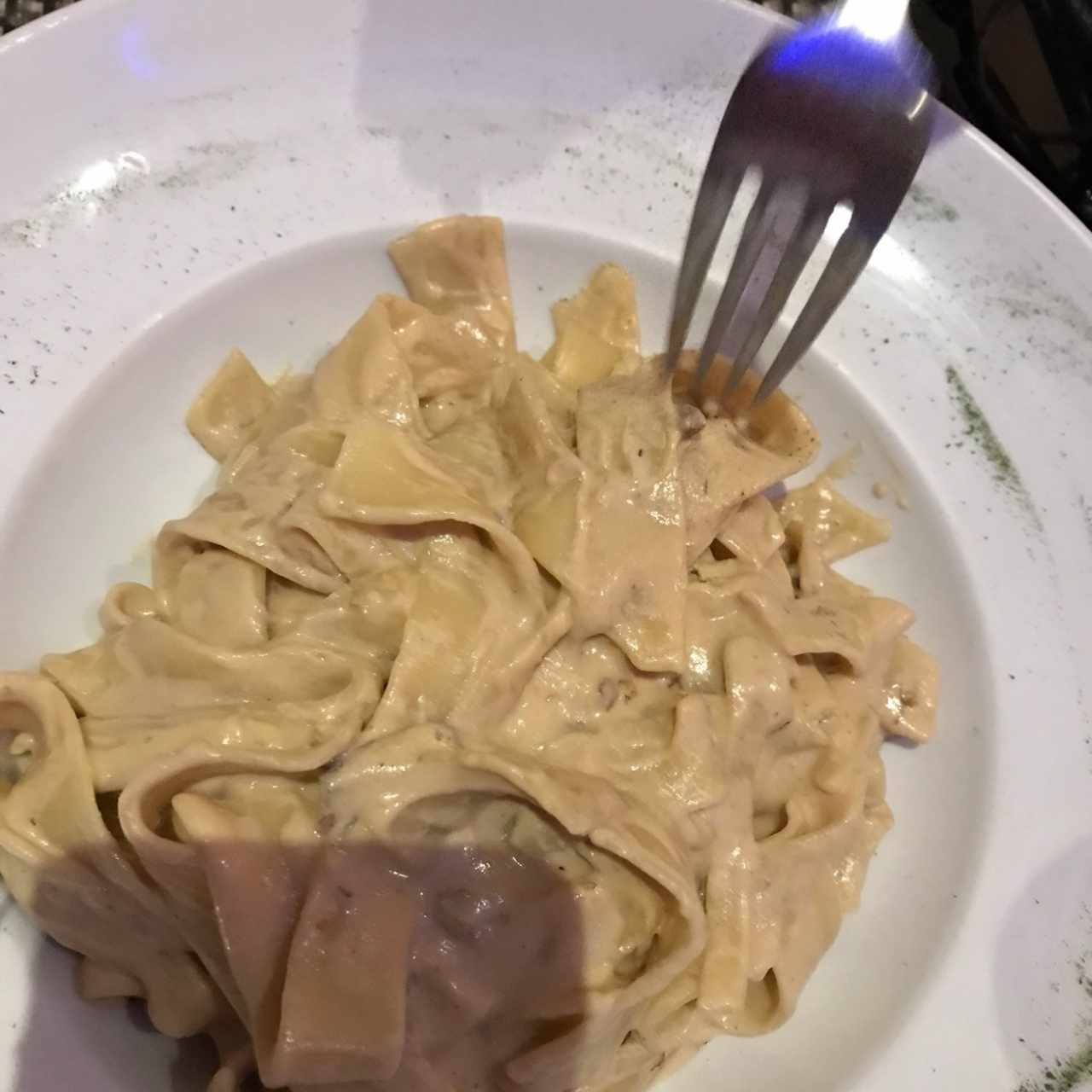 parpardelle a la crema