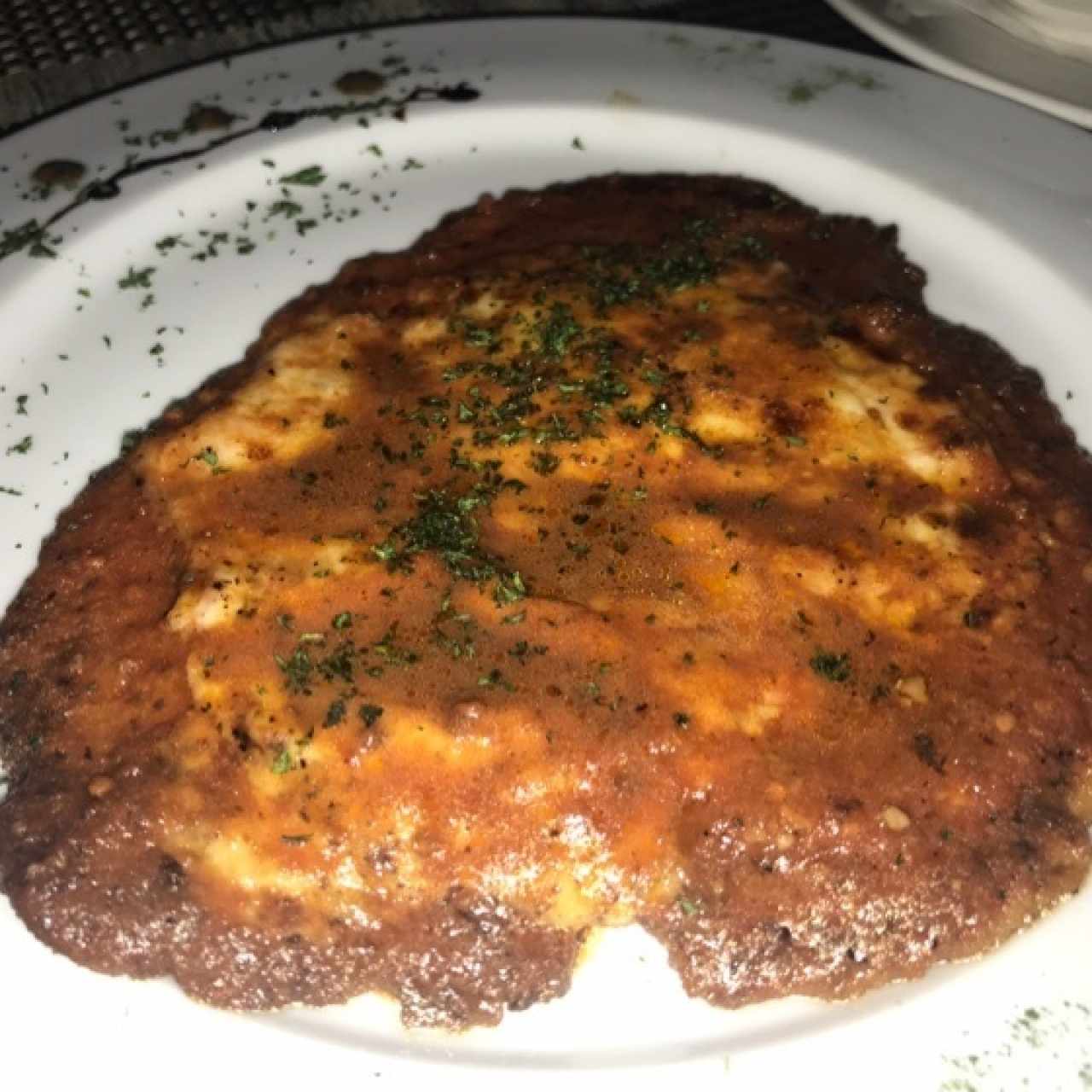 Cotoletta de Pollo a la Parmesana