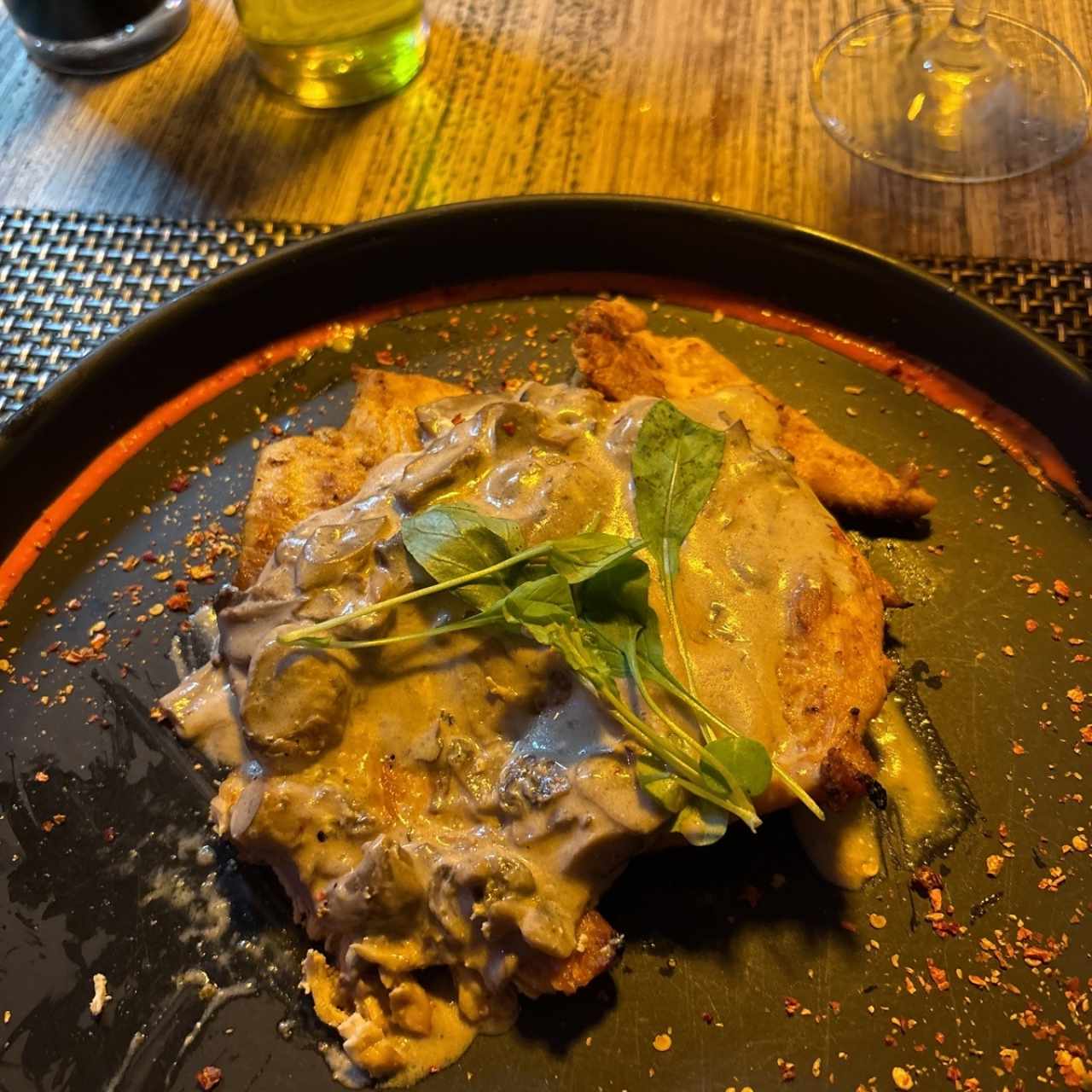 Crocchetta Di Pollo Funghi Caprina
