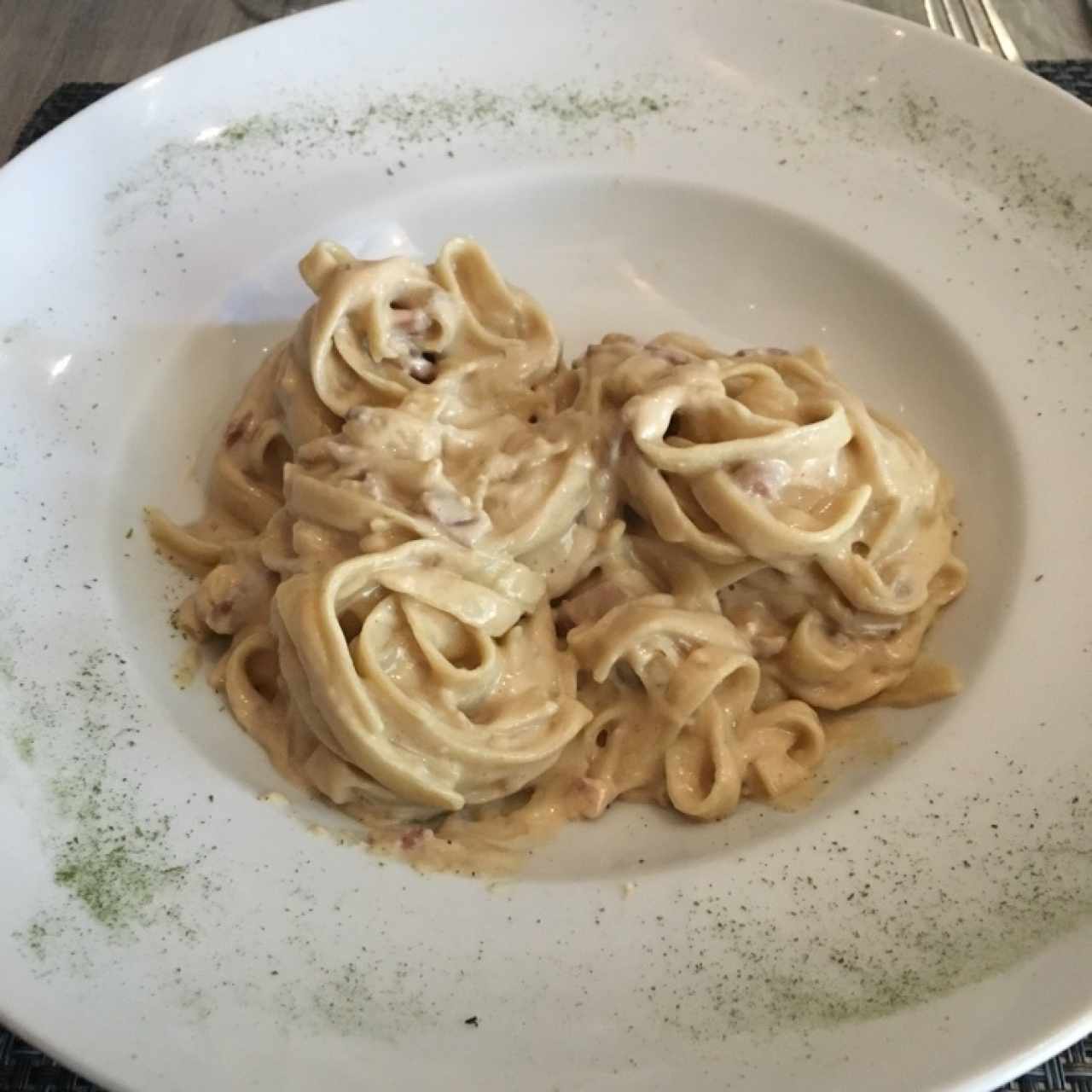 Fettuccine a la Strega