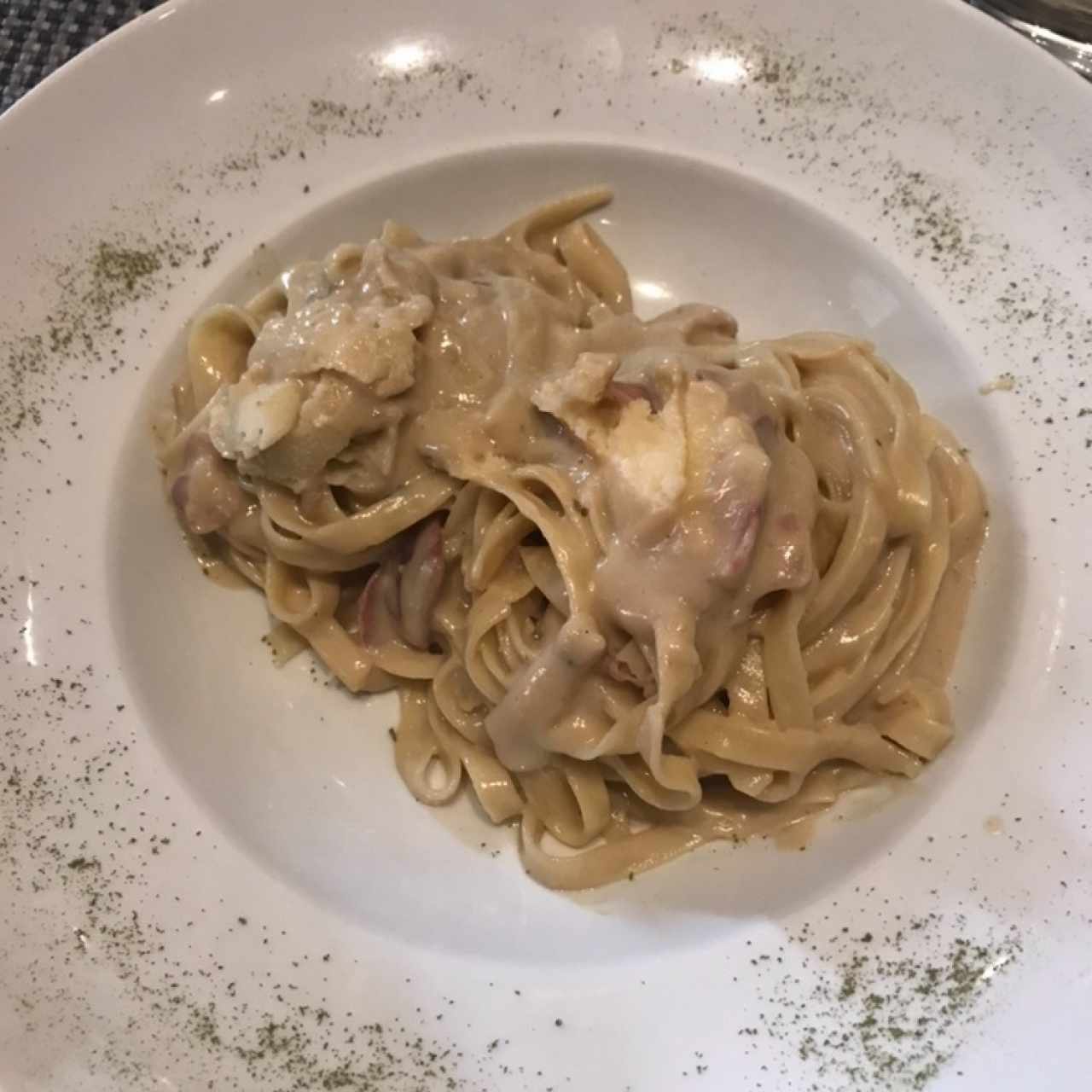 Fettuccine a la Strega