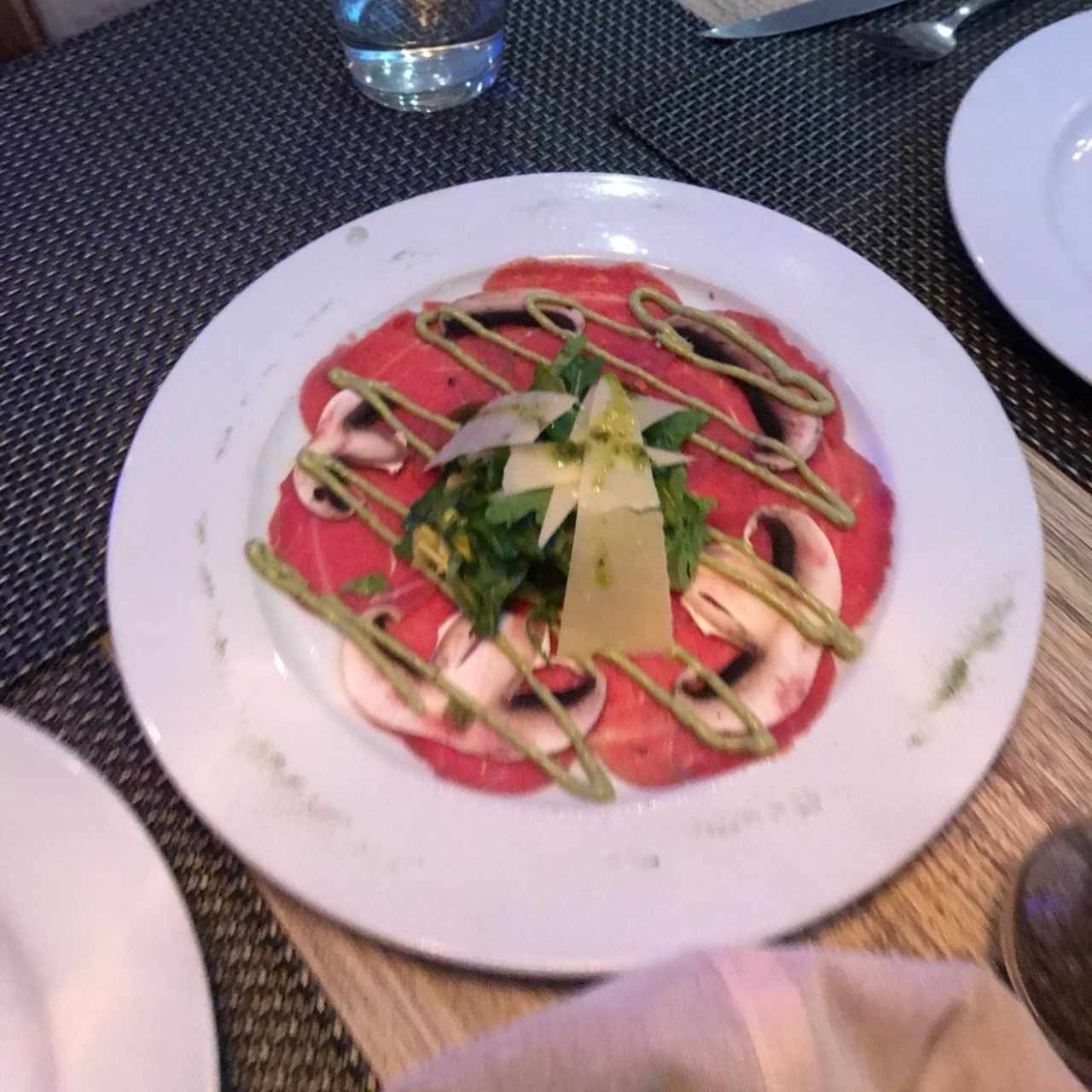 Carpaccio de lomito