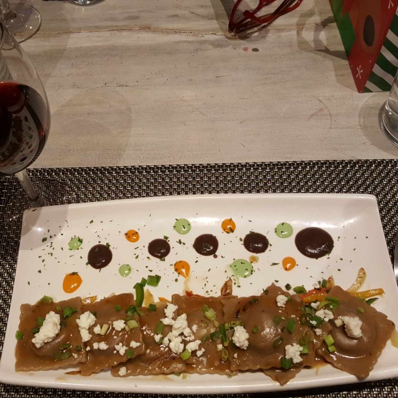 Ravioli de ropa nueva